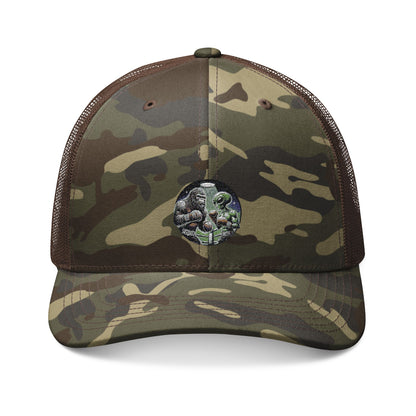 Camouflage Trucker Hat (Embroidery)