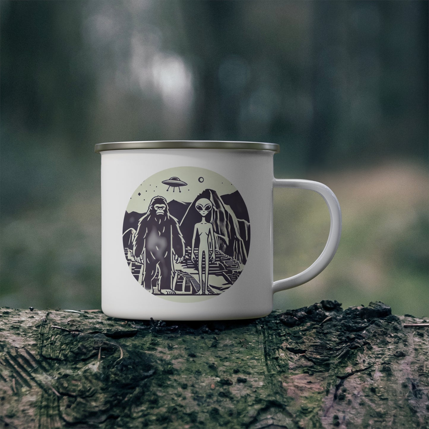 Enamel Camping Mug