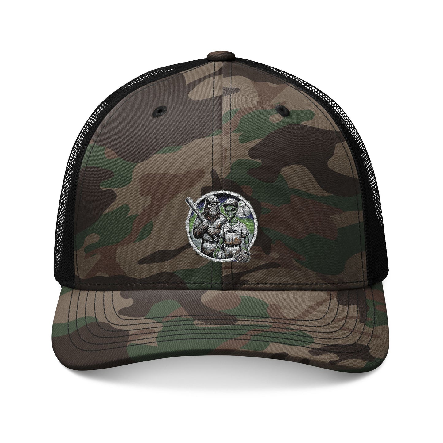 Camouflage Trucker Hat (Embroidery)